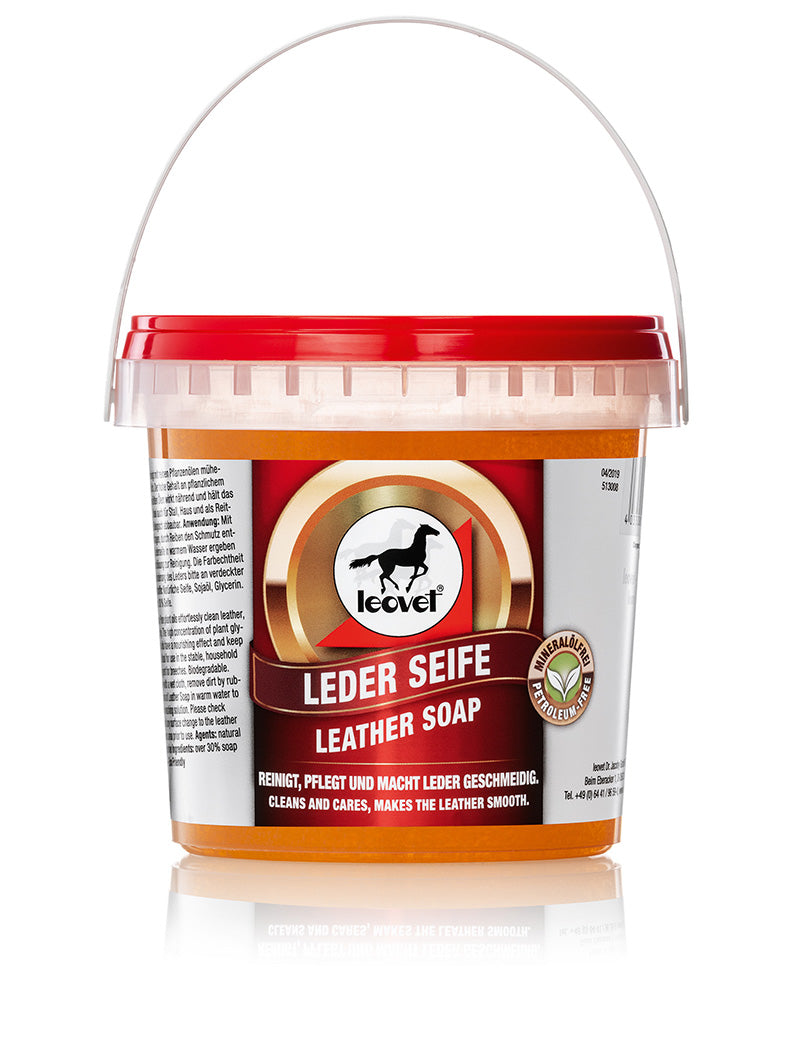 Jaboncillo Jabón para Cuero Leather Soap 500ml Leovet Galloping Goodies