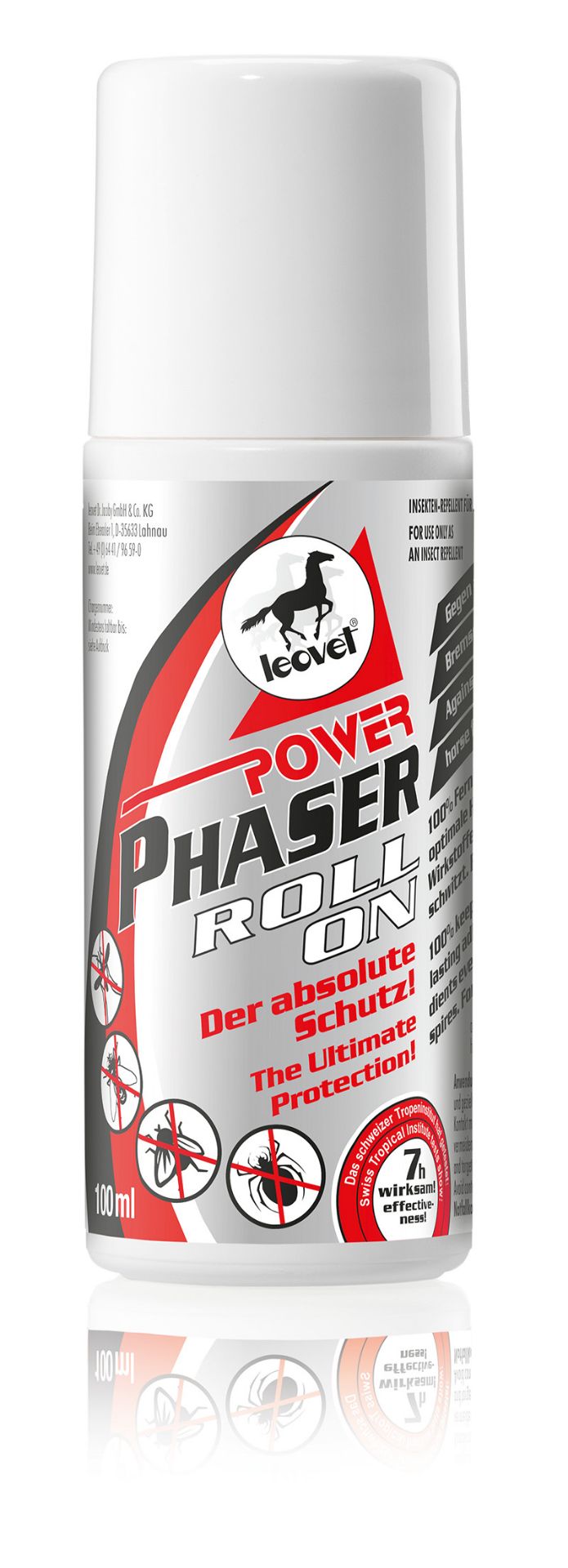 Repelente de Insectos Power Phaser Roll On 75ml Leovet