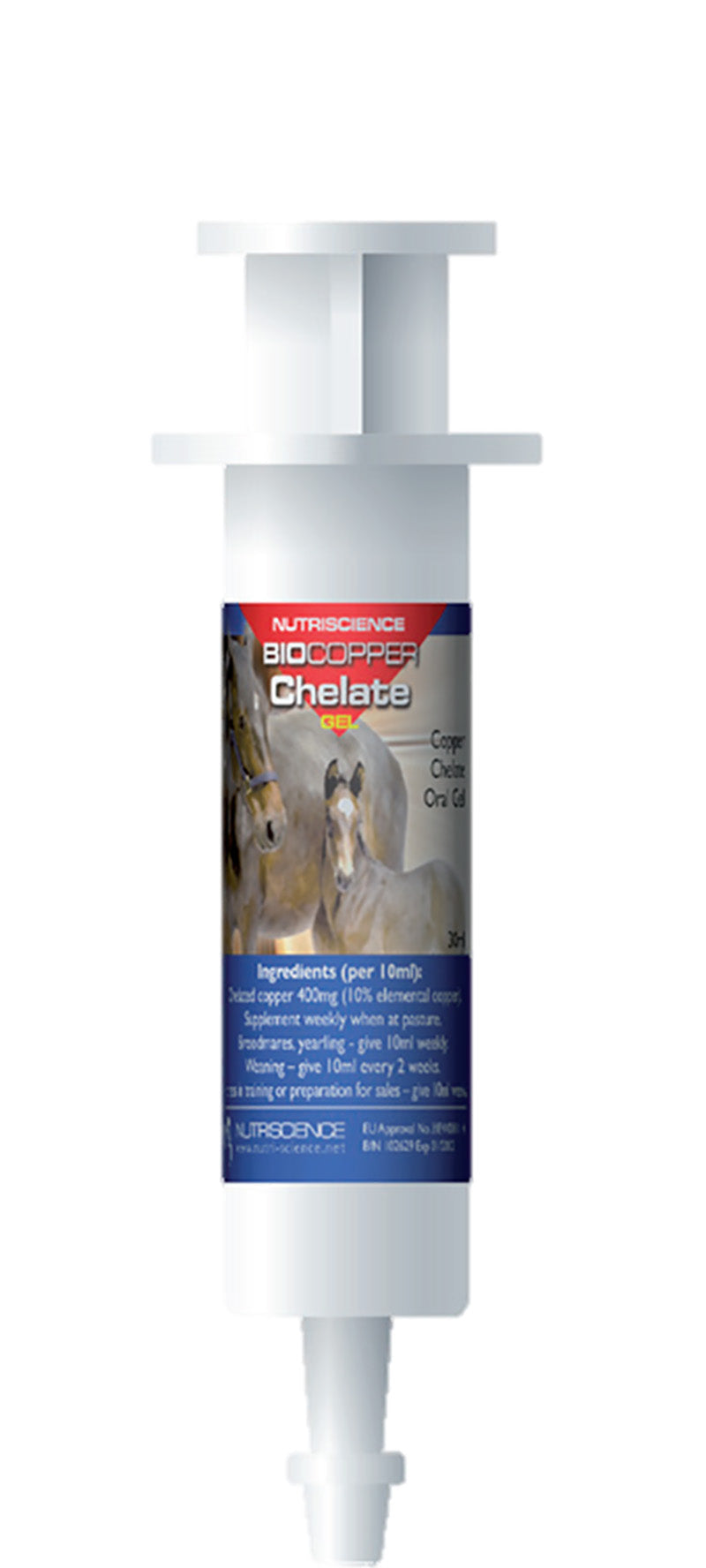 Suplemento de Cobre Bio Copper Chelate 6X30ml Nutriscience Galloping Goodies