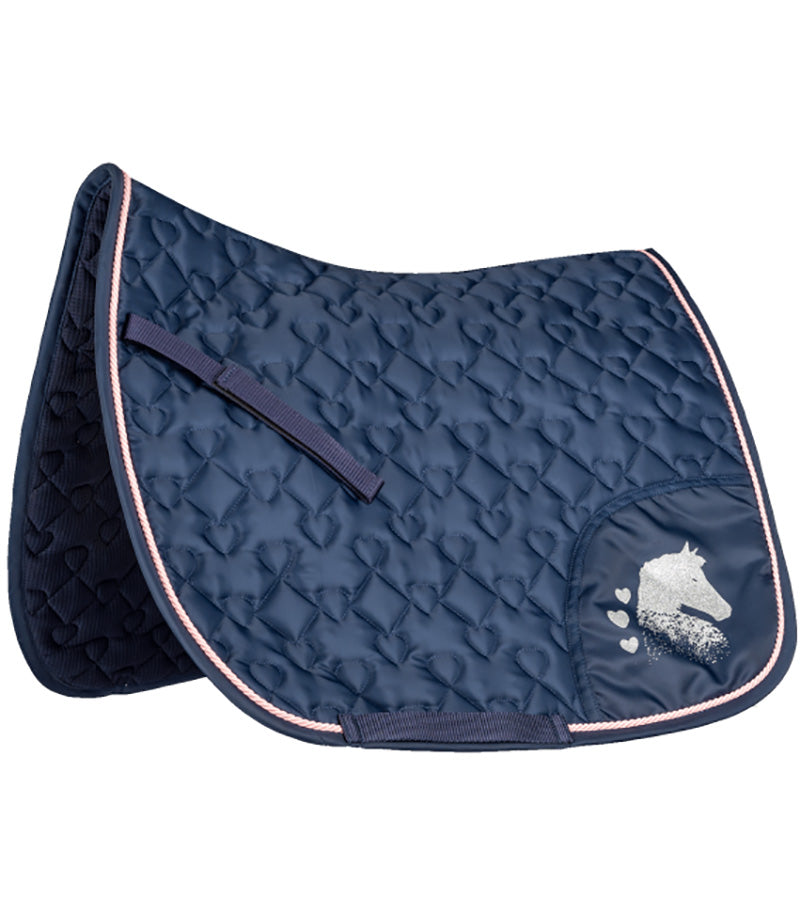 LUCKY HEARTS SADDLE PAD