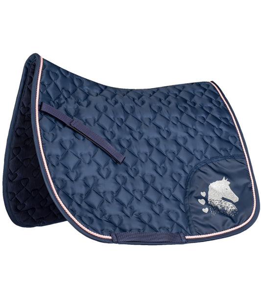 LUCKY HEARTS SADDLE PAD