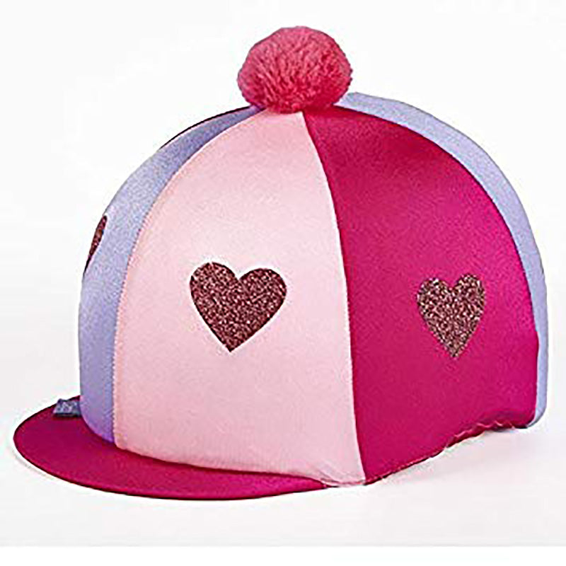 GLITTER POM POM LYCRA HAT COVER