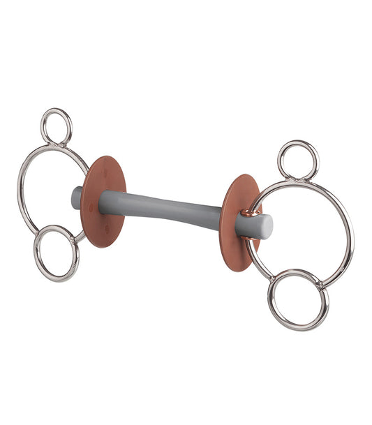 Beris 3 Ring Comfort Bar Snaffle Hard