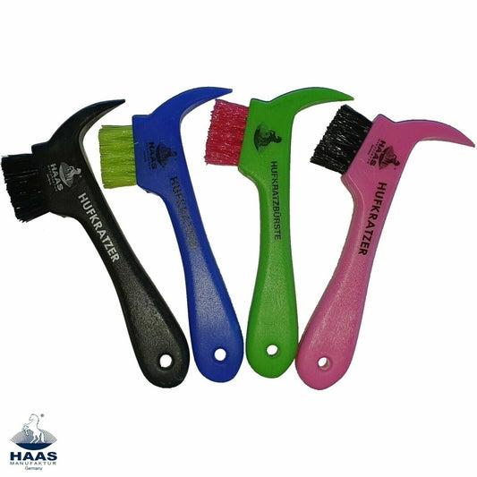 HAAS HOOF PICK - BLACK