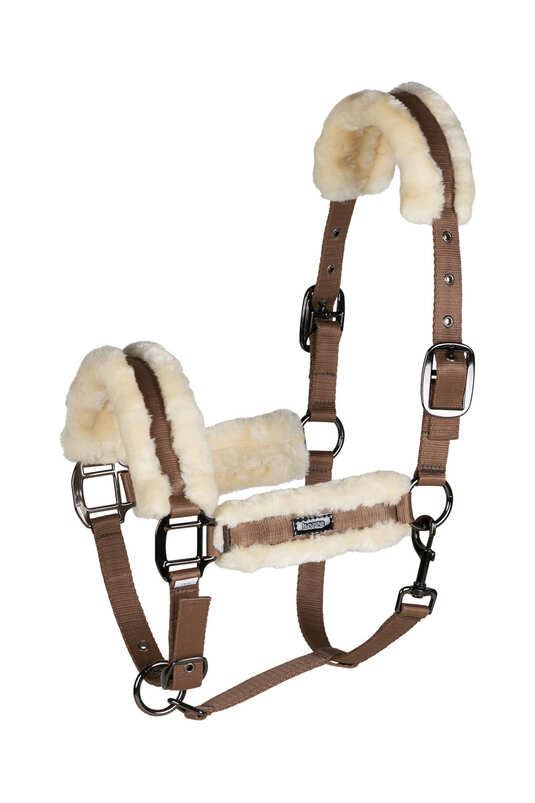 Horze Marquess Faux Fur Stable Headstall