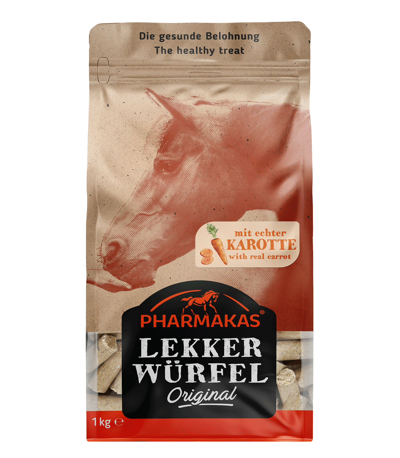Pharmakas® Carrot Treat Cubes, 1 kg