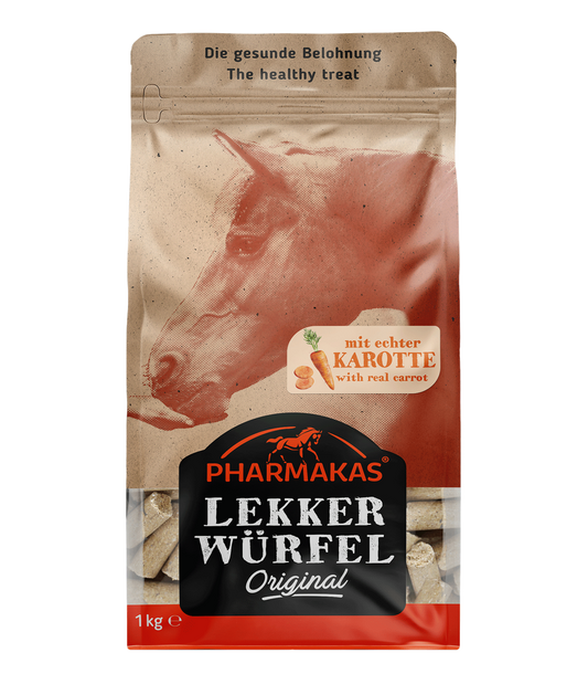 Pharmakas® Carrot Treat Cubes, 1 kg