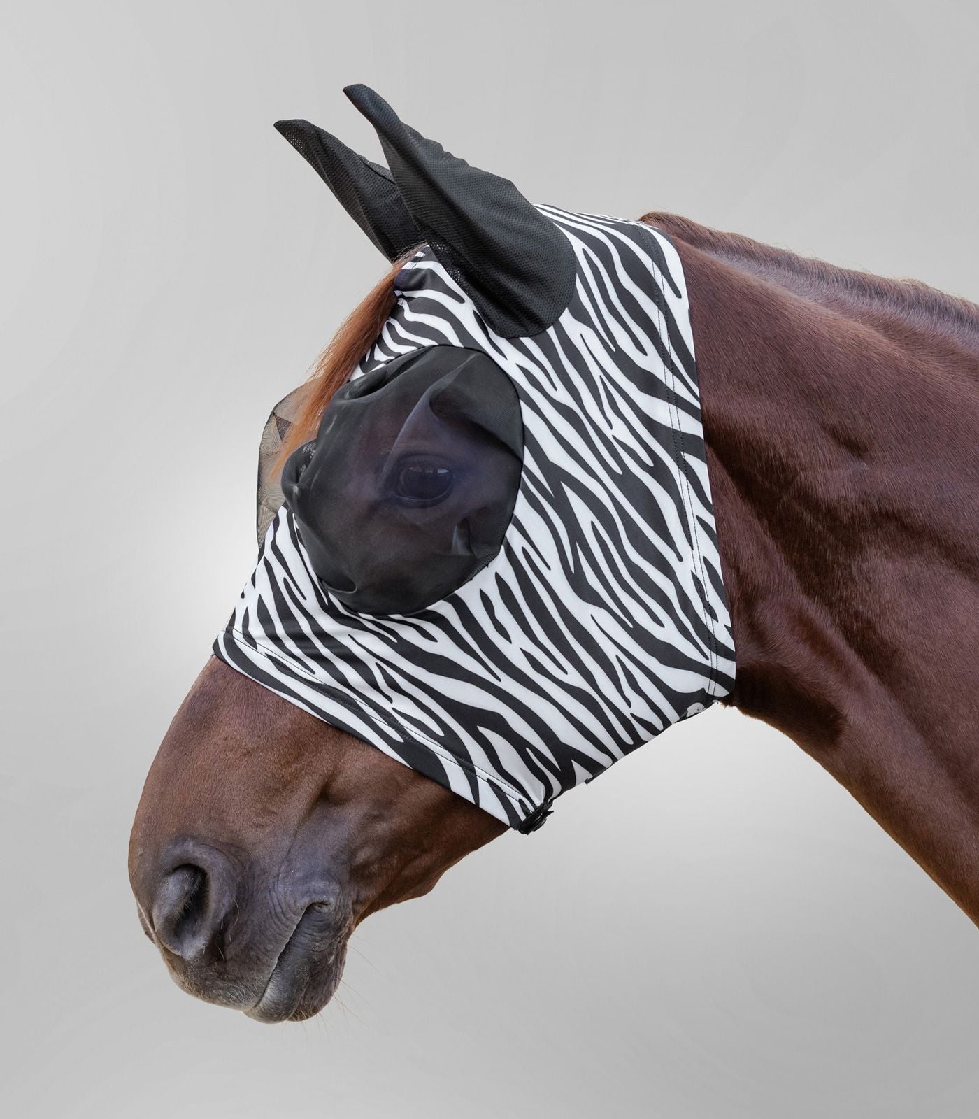 Puck Zebra Fly mask Waldhausen Puck Zebra Fly mask