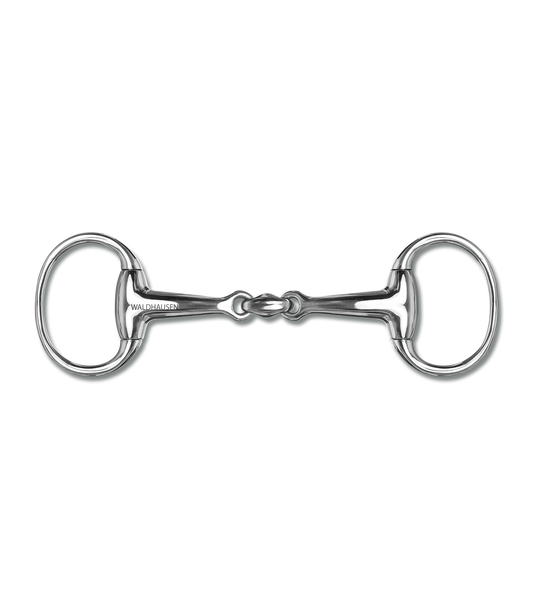 Double jointed Eggbutt Snaffle