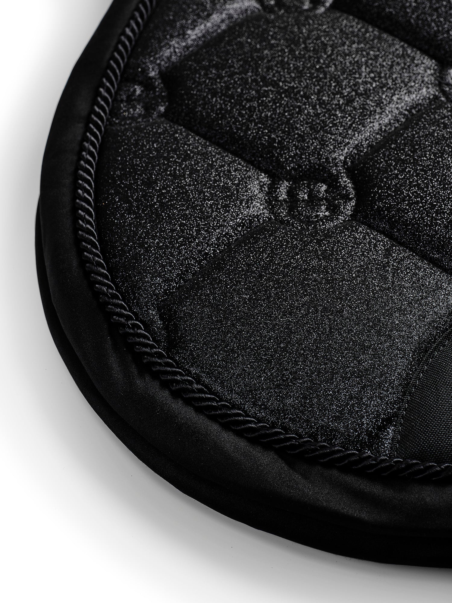 Equestrian Stockholm All Black Glimmer Jumping Saddle Pad | Quick Dry Comfort