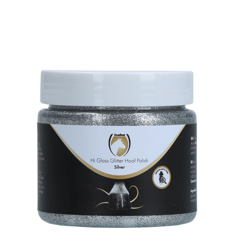 Excellent Horse Hi Gloss Glitter Hoof Polish 150ml