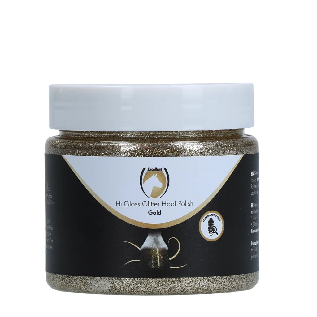 Excellent Horse Hi Gloss Glitter Hoof Polish 150ml