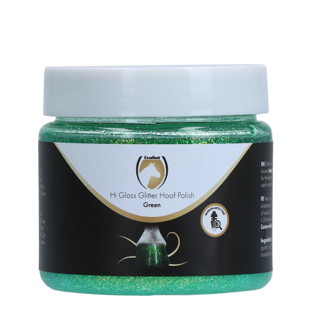 Excellent Horse Hi Gloss Glitter Hoof Polish 150ml