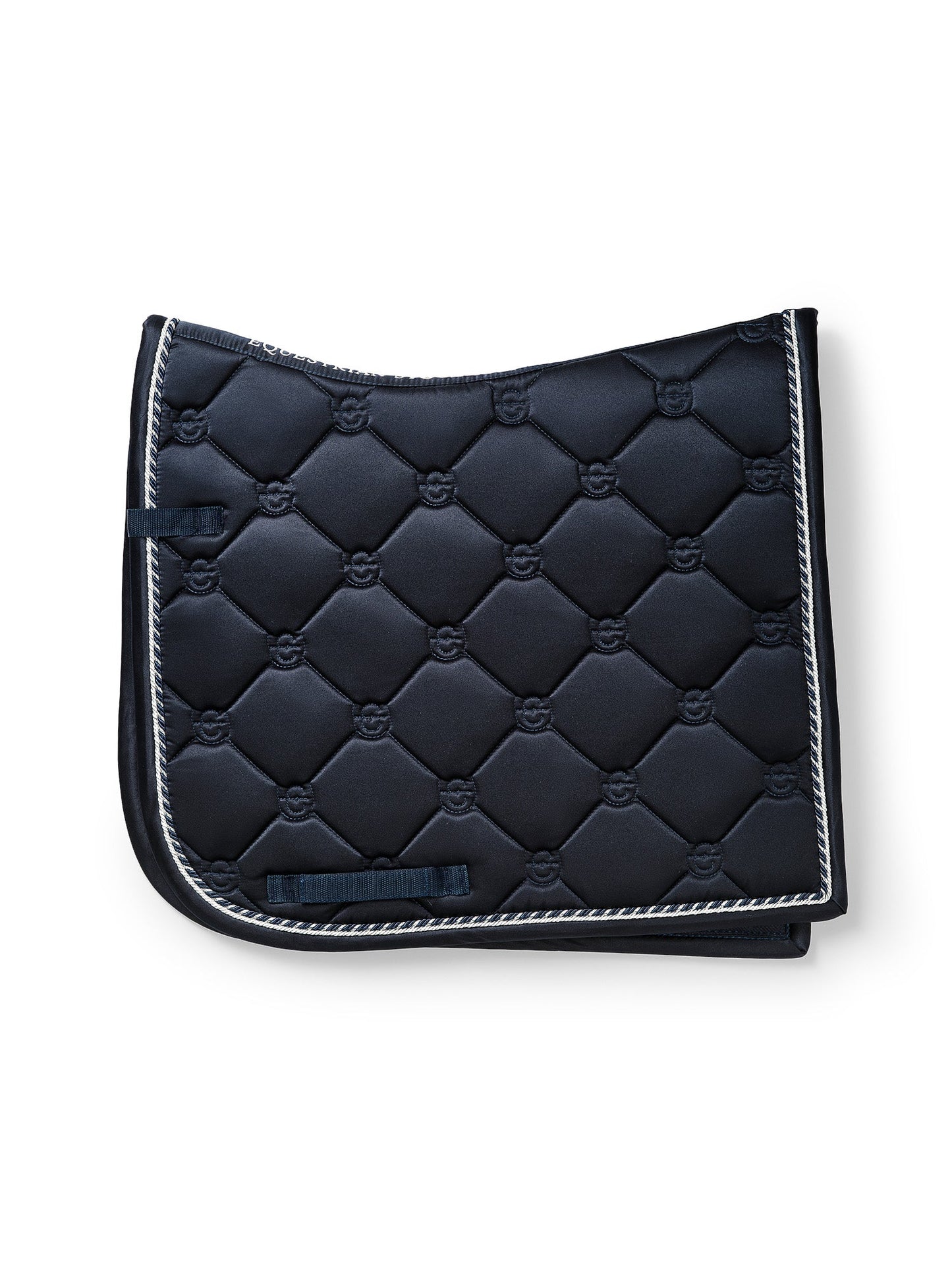 Elite Midnight Blue Dressage Saddle Pad for Horse Comfort & Style Performance