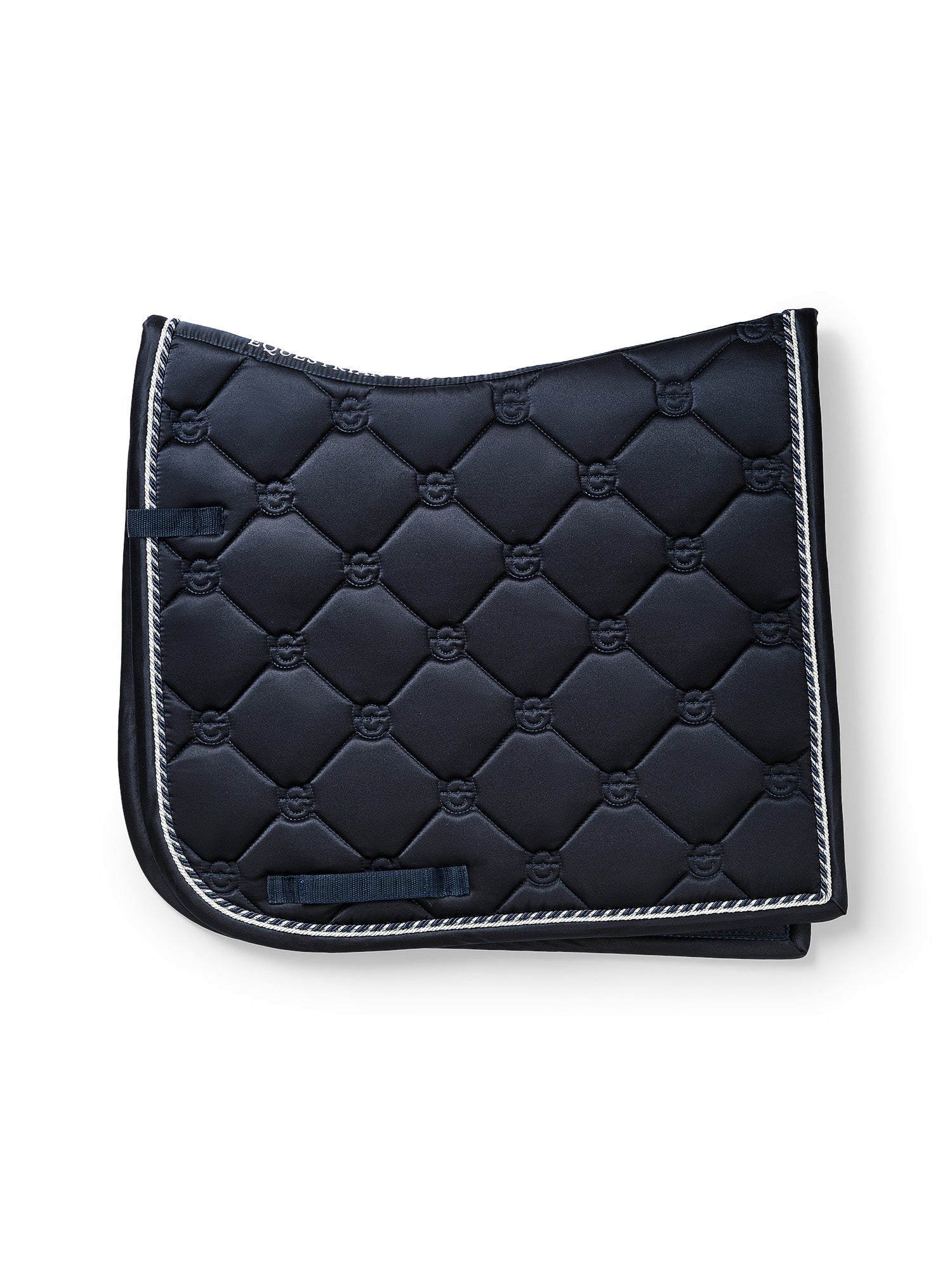 Elite Midnight Blue Dressage Saddle Pad for Horse Comfort & Style Performance