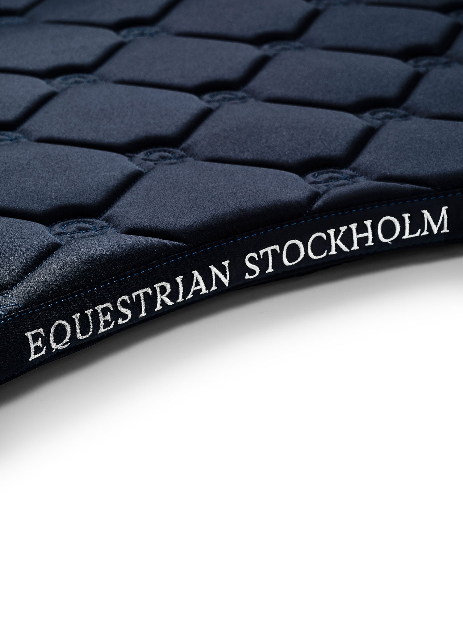 Elite Midnight Blue Dressage Saddle Pad for Horse Comfort & Style Performance