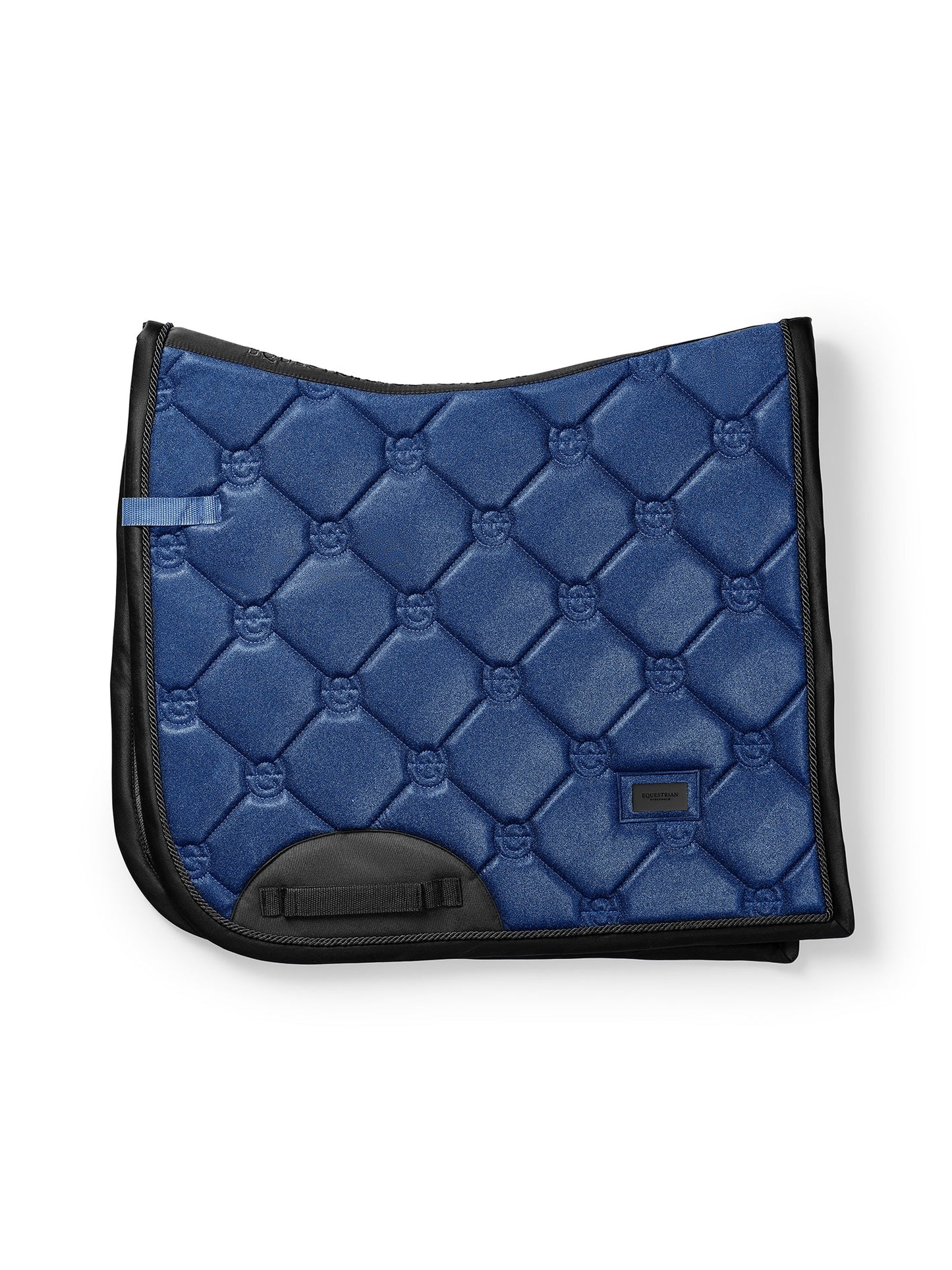 Elegant Polar Night Glimmer Dressage Saddle Pad: Quick Dry, Moisture-Wicking Comfort