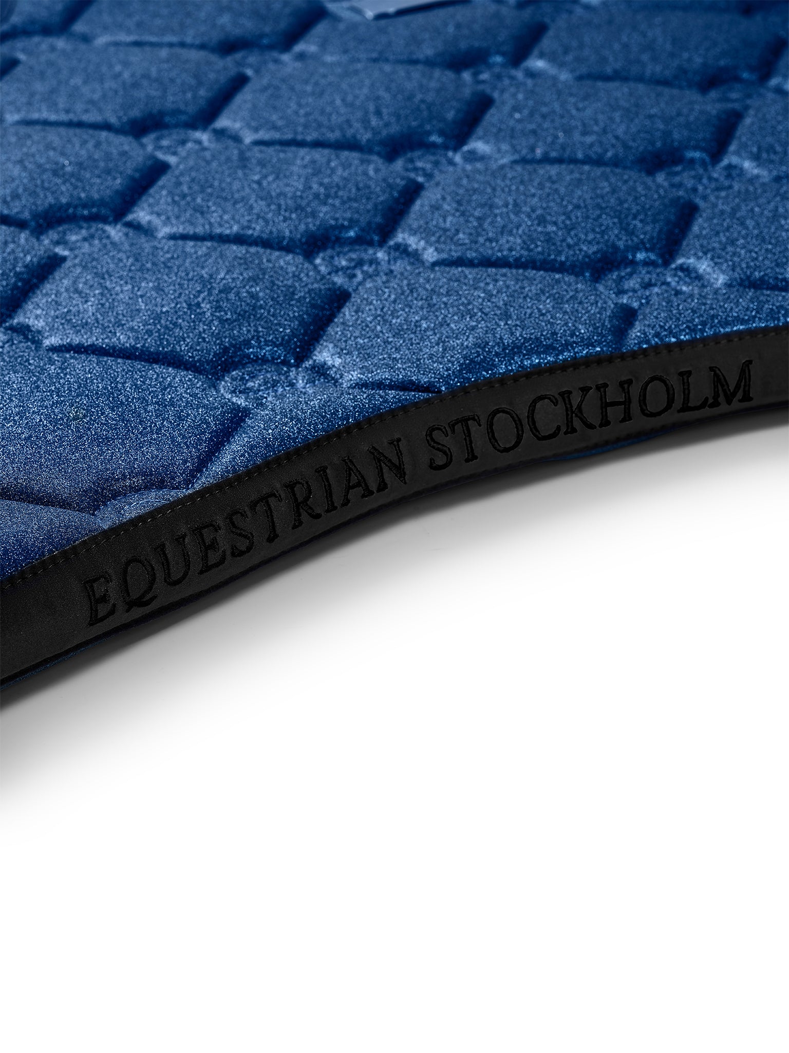 Elegant Polar Night Glimmer Dressage Saddle Pad: Quick Dry, Moisture-Wicking Comfort