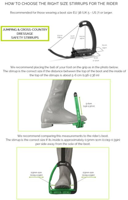 Tech Stirrups Venice Plus EVO