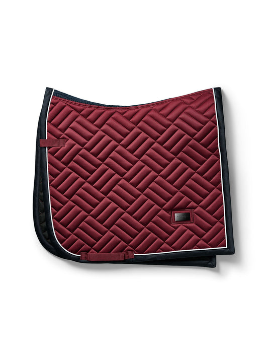Premium Luxe Dressage Saddle Pad with 3D Mesh and Bamboo Lining