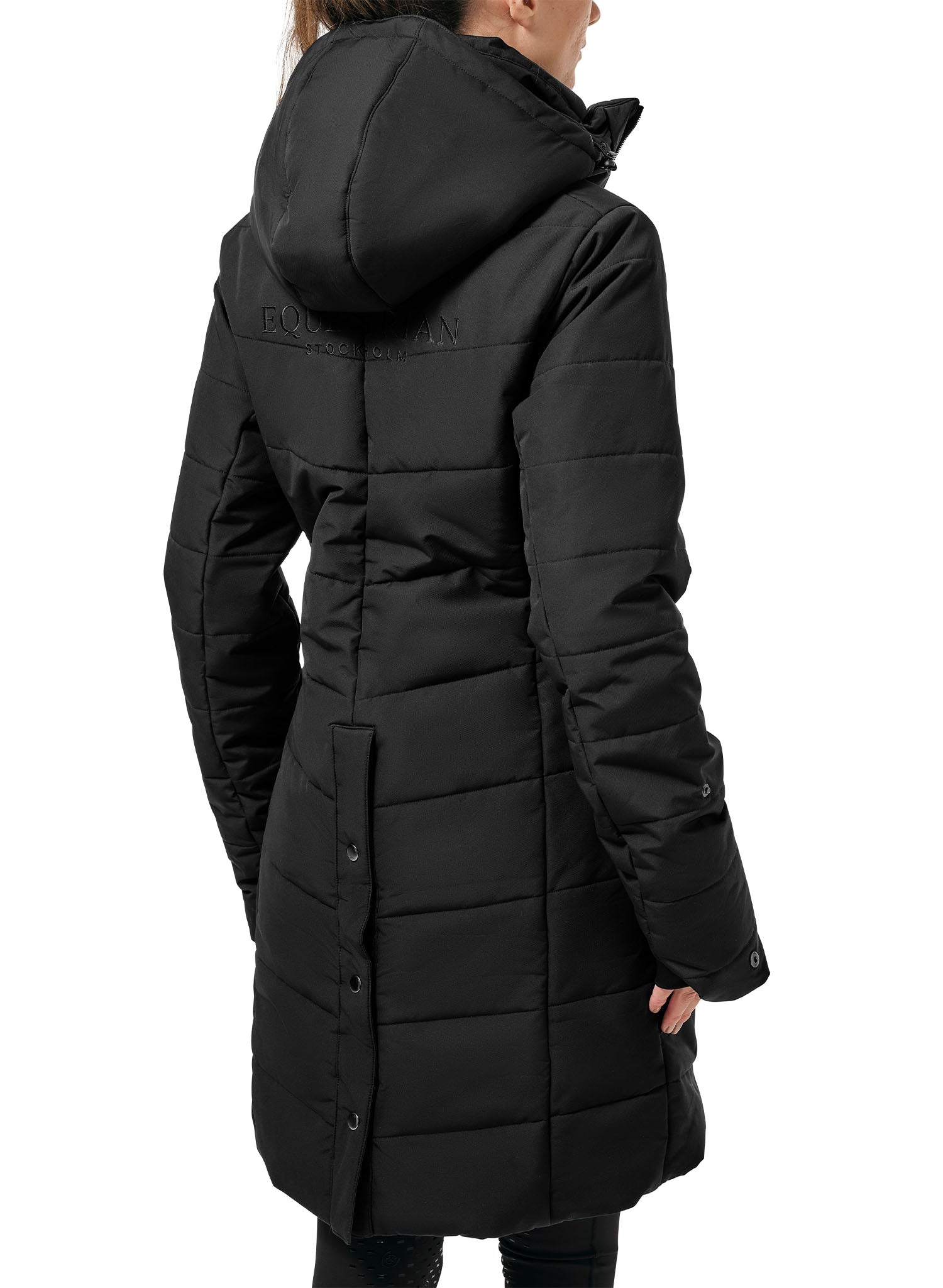 Denali Black Mocha Winter Riding Jacket – Warm, Breathable, Vegan, Durable